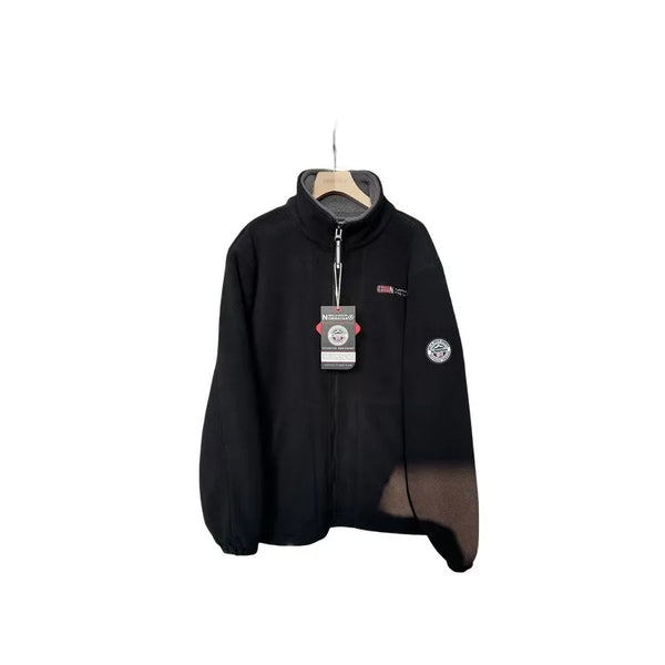 Thick Wool-Lined Thermal Fleece Jacket for Youth Hoodie