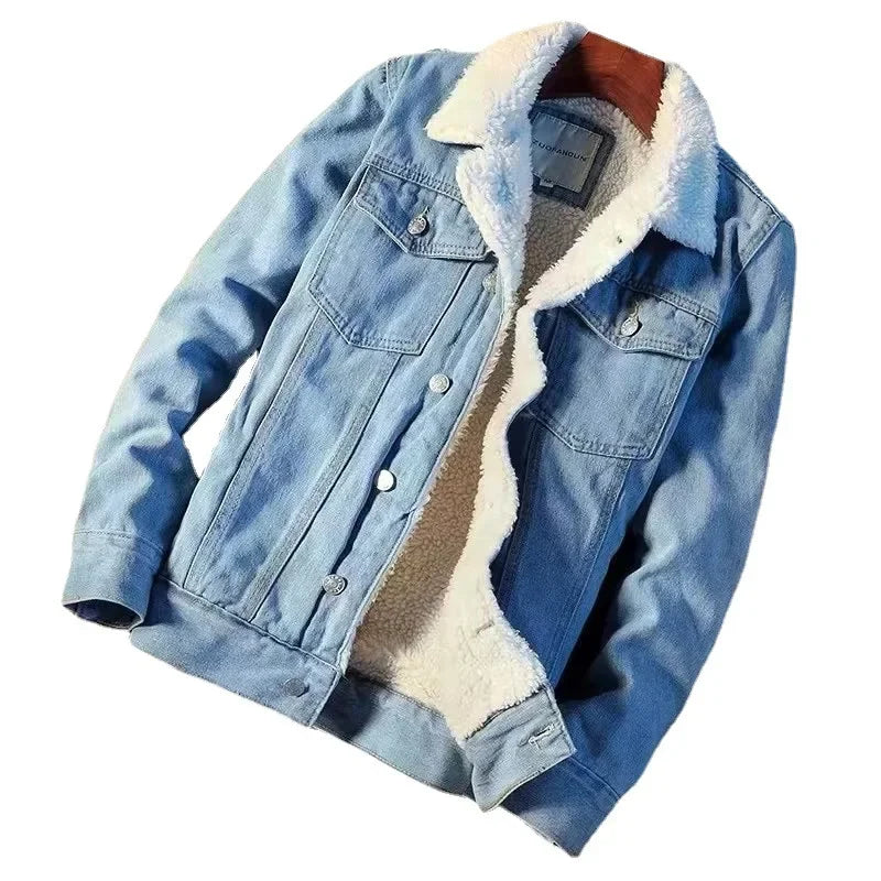 Buy Indian Style Thickened Loose Fit Denim Jacket for Men & women