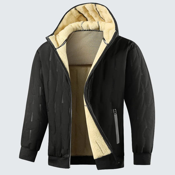 WinterDrive Thermo-Shield Slim-Fit Fleece-Lined Graphene Jacket