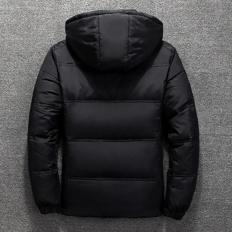 Buy Kolkata Trend Thickened Hooded Stand Collar Winter Jacket