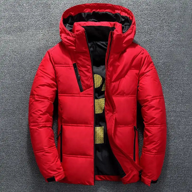 Buy Kolkata Trend Thickened Hooded Stand Collar Winter Jacket