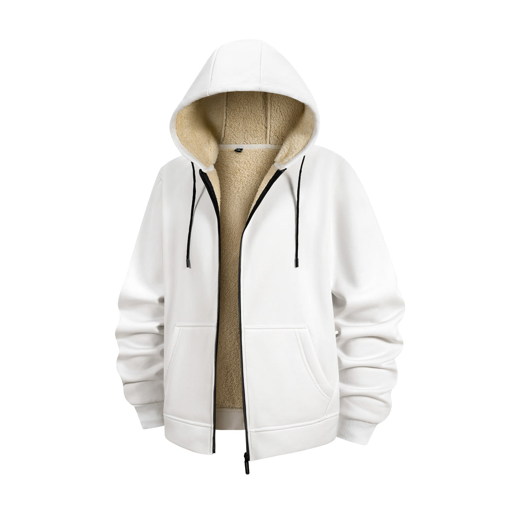 Thick Winter Long Sleeve Sport Hoodies Jacket for Men