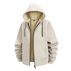 Thick Winter Long Sleeve Sport Hoodies Jacket for Men