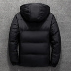 Buy Kolkata Trend Thickened Hooded Stand Collar Winter Jacket