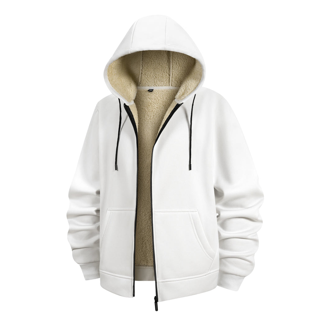 Thick Winter Long Sleeve Sport Hoodies Jacket for Men